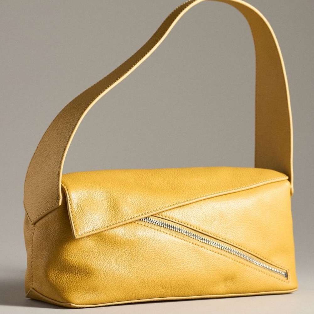 Walter Baker Jagger Shoulder Bag in MUSTARD